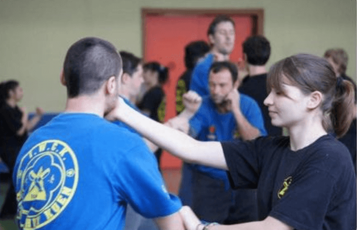 Birmingham Wing Chun Kuen Students combat training